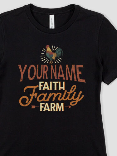 Faith Family Farm : Premium Ladies T-Shirts