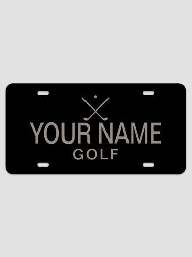 Golf : License Plates