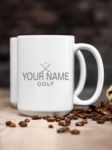 Golf : Ceramic Coffee Mugs
