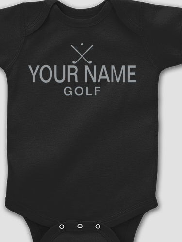 Golf : Printed Baby Bodysuits