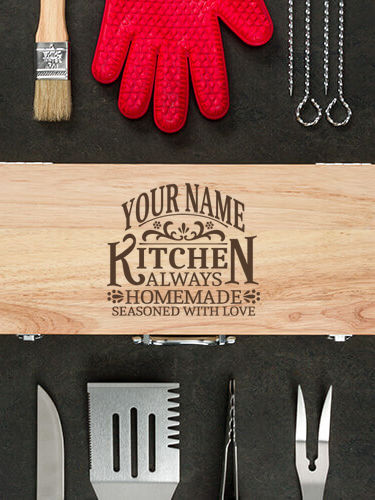 Vintage Kitchen : 10 Piece BBQ Set