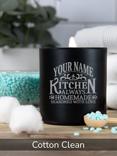 Vintage Kitchen : 11oz. Engraved Scented Candles
