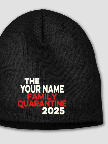 Family Quarantine : Embroidered Beanies