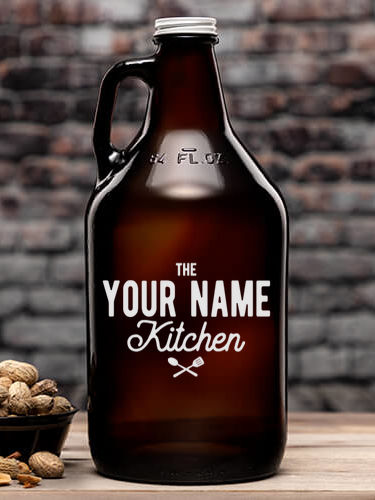 Farmhouse Kitchen : Beer Growlers - Color Printed