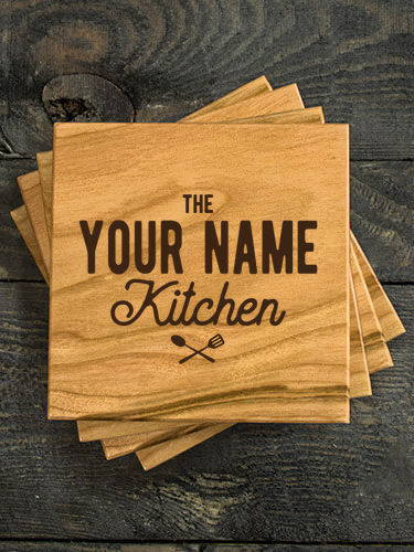 Farmhouse Kitchen : Coasters - Engraved