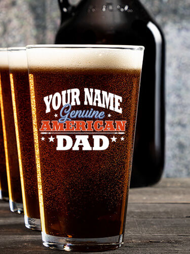 American Dad : Growler Pint Glass Gift Sets - Color Printed