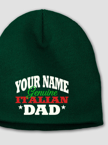 Italian Dad : Embroidered Beanies