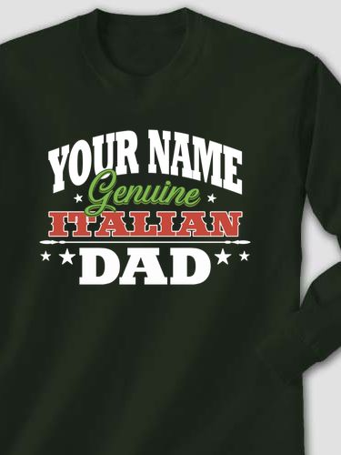 Italian Dad : Printed Long Sleeves