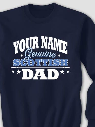 Scottish Dad : Printed Sweatshirts