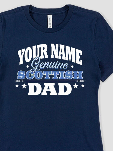 Scottish Dad : Premium Ladies T-Shirts