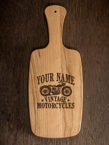 Vintage Motorcycles : Cheese Boards - Engraved