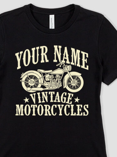 Vintage Motorcycles : Premium Ladies T-Shirts