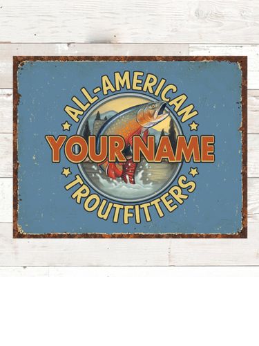 Troutfitters : Tin Signs