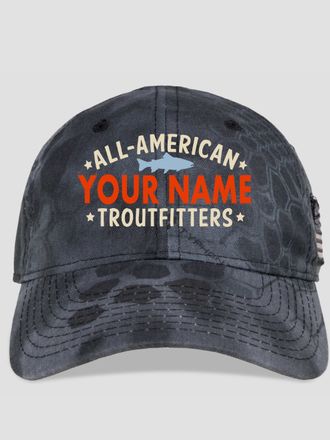 Troutfitters : Embroidered Kryptek Tactical Camo Hats