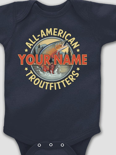 Troutfitters : Printed Baby Bodysuits