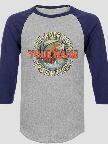 Troutfitters : Printed Raglan Shirts