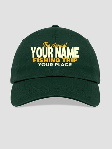 Fishing Trip : Embroidered Baseball Hats