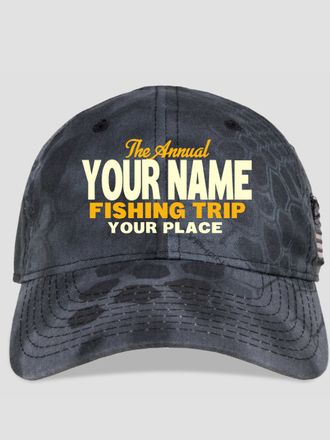 Fishing Trip : Embroidered Kryptek Tactical Camo Hats