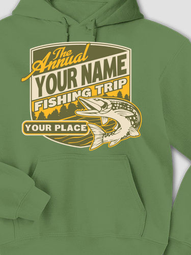 Fishing Trip : Printed Hoodies