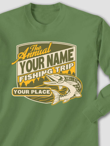 Fishing Trip : Printed Long Sleeves