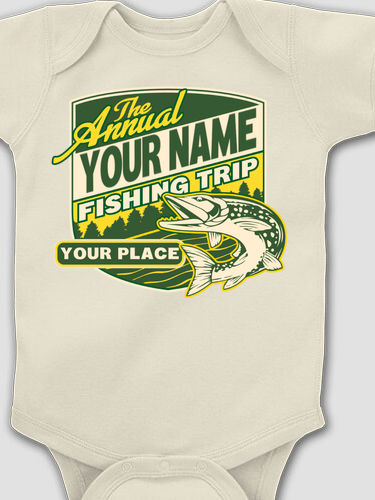 Fishing Trip : Printed Baby Bodysuits
