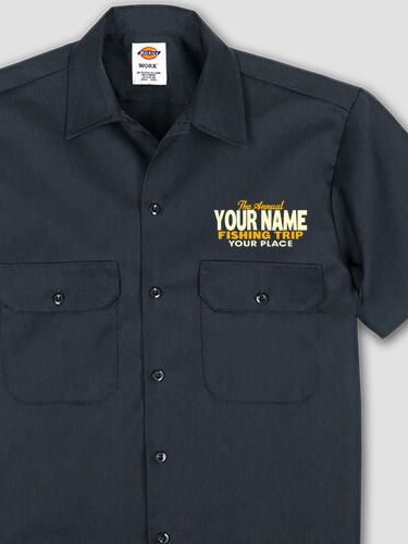 Fishing Trip : Embroidered Work Shirts