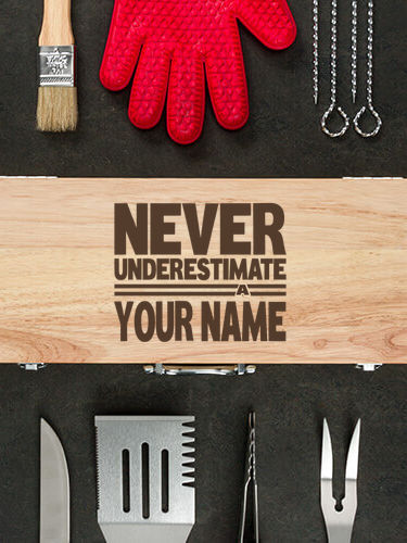 Never Underestimate : 10 Piece BBQ Set