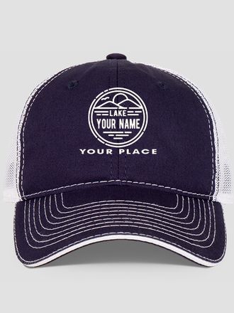 Vintage Lake : Embroidered Trucker Hats