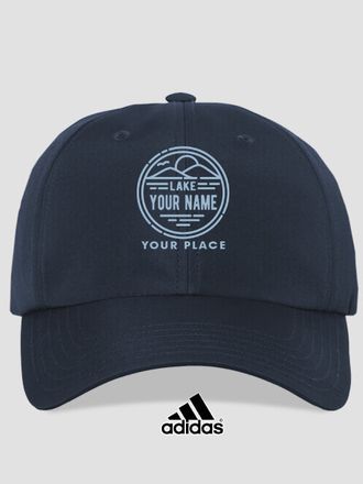 Vintage Lake : Embroidered Adidas&reg; Hats