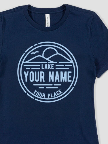 Vintage Lake : Premium Ladies T-Shirts