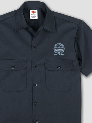 Vintage Lake : Embroidered Work Shirts
