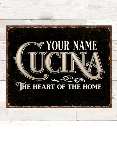 Cucina : Tin Signs