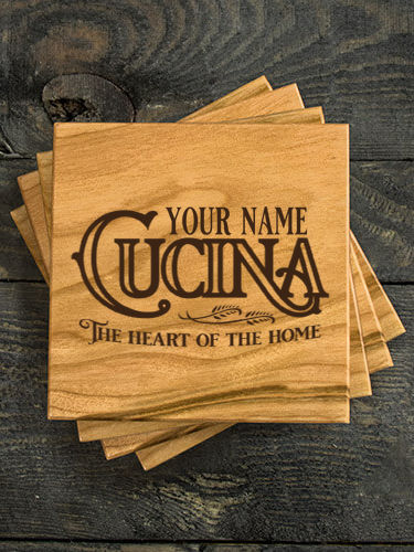 Cucina : Coasters - Engraved