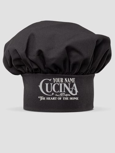 Cucina : Embroidered Chef Hat