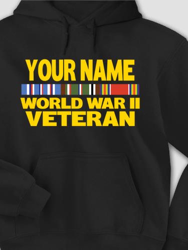 WW2 European Veteran : Printed Hoodies