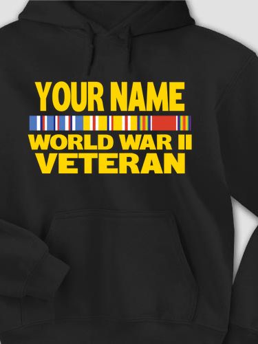 WW2 Pacific Veteran : Printed Hoodies