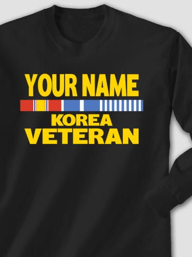 Korea Veteran : Printed Long Sleeves