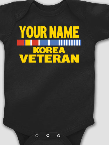 Korea Veteran : Printed Baby Bodysuits
