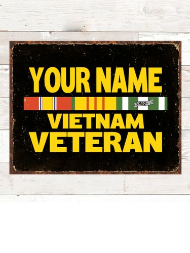 Vietnam Veteran : Tin Signs