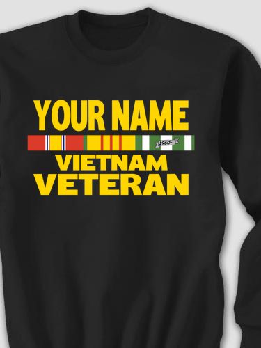 Vietnam Veteran : Printed Sweatshirts
