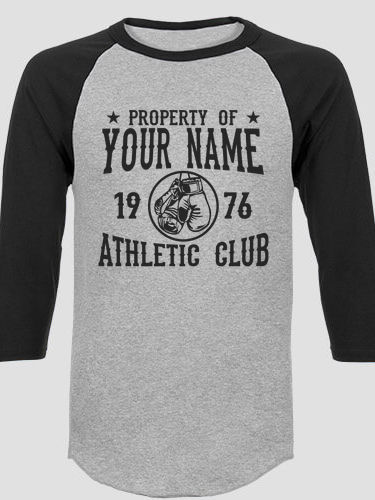 Athletic Club : Printed Raglan Shirts