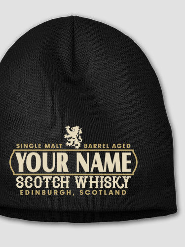 Scotch Whisky : Embroidered Beanies