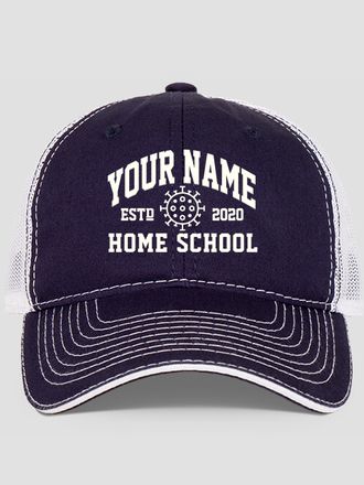 Homeschool 2020 : Embroidered Trucker Hats