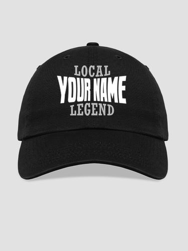 Local Legend : Embroidered Baseball Hats