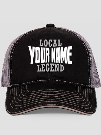 Local Legend : Embroidered Trucker Hats