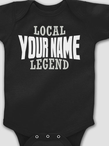 Local Legend : Printed Baby Bodysuits