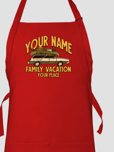 Retro Family Vacation : Printed Aprons