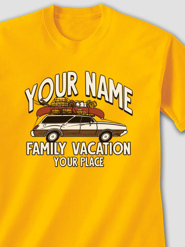 Retro Family Vacation : Printed T-Shirts