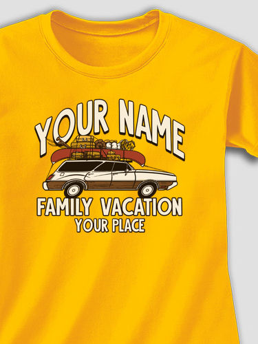 Retro Family Vacation : Printed T-Shirts
