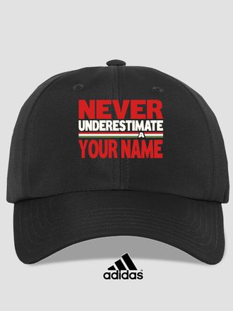 Never Underestimate Italian : Embroidered Adidas&reg; Hats